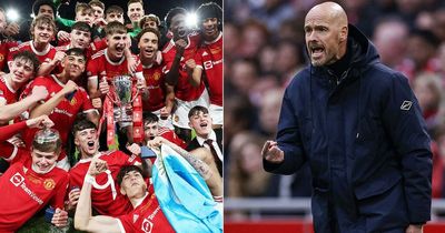 New boss Erik ten Hag makes early Manchester United request following FA Youth Cup victory