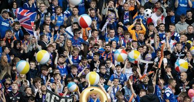 Rangers fans allowed to bring beach balls to Ayr bar for Europa League final