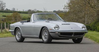 Watch the £550k Diana Dors Maserati that's set to steal the auction show