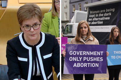 Nicola Sturgeon sends firm message to protesters targeting abortion clinics