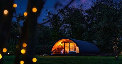 I stayed at one of the most romantic glamping pods in Wales which features a stargazing hot tub and alpacas