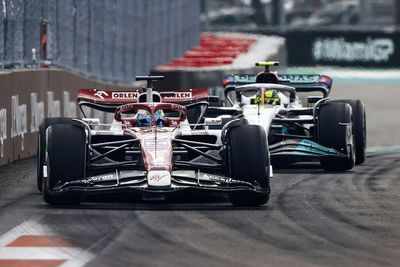 Alfa Romeo "pleased" with Bottas despite Miami F1 slip