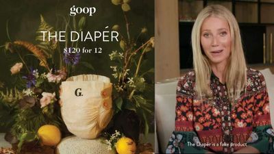 Gwyneth Paltrow's Gemstone-Encrusted Alpaca Wool Diaper Is…a Tax Protest?