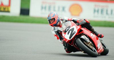 World Superbike hero Carl Fogarty in visit to Knockhill