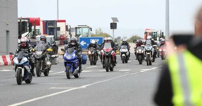 North West 200: Hundreds of bikers sail into Belfast ahead of opening races at Triangle circuit