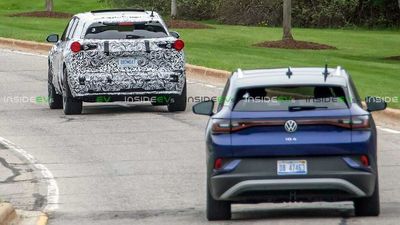 2024 Chevy Blazer EV Spied Testing With VW ID.4, Interior Revealed