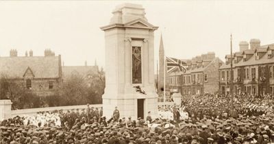 Then and Now: How 30,000 people watched the unveiling of Gateshead's WWI memorial 100 years ago