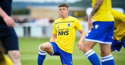 Promising striker and defender sign professional contracts with Bristol Rovers