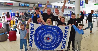 Rangers fans head for Seville as Glasgow exodus begins ahead of Europa League final