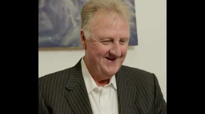 Larry Bird Reacts to ECF MVP Trophy Named In His Honor