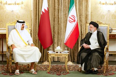 Qatar’s Sheikh Tamim meets top Iranian officials in Tehran