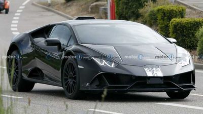 High-Riding Lamborghini Huracan Sterrato Spied Ready For Off-Road Fun