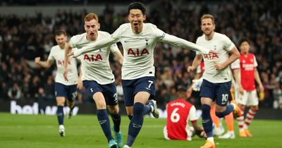 Tottenham player ratings: Kane and Son lead from the front as 10-man Arsenal are shot down