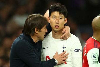 Heung-min Son admits he was ‘disappointed’ to be substituted by Antonio Conte against Arsenal