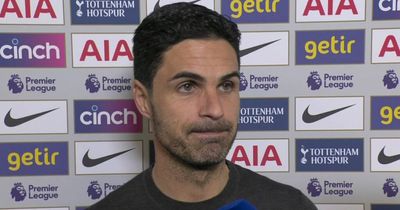 Mikel Arteta channels Jose Mourinho in awkward Sky Sports interview after Tottenham loss