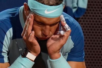 Rafael Nadal sparks French Open fears after ‘crazy’ pain in defeat to Denis Shapovalov at Italian Open