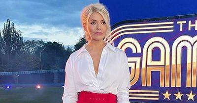 Holly Willoughby stuns in daring outfit as she hosts ITV's The Games