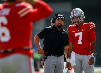 WATCH: Ryan Day talks about C.J. Stroud’s upcoming season and future development with Jim Rome