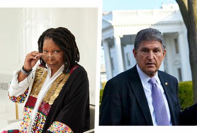 Whoopi comes for Manchin: "Vote 'em out"