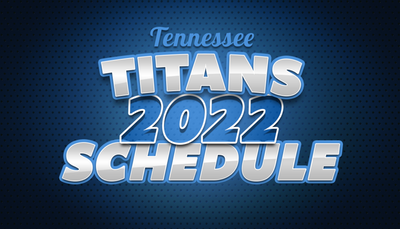 Tennessee Titans’ 2022 regular season schedule revealed