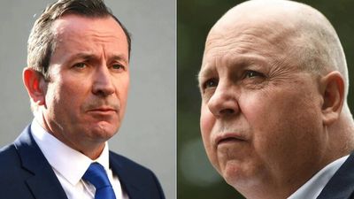 Mark McGowan's WA budget surplus labelled 'unfair distortion' by Victorian Treasurer Tim Pallas