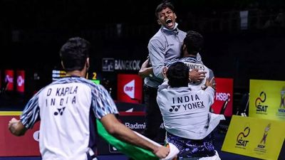 Indian shuttlers enter Thomas Cup semis, ensure first medal in the tournament in 43 years