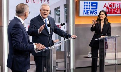 Nine mutes one of its own critics after shouty leaders’ debate