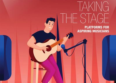 Taking the stage