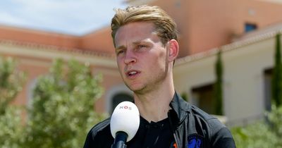 Frenkie de Jong has already explained why he'd be open to a move to Man United from Barcelona