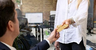 Boss starts paying staff in gold to beat the rise in inflation