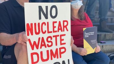 Kimba nuclear waste plans condemned by federal election candidates for seat of Grey, but major parties a no-show