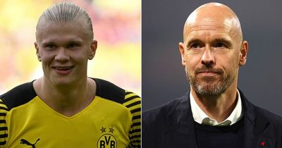 Erik ten Hag identifies Ligue 1 striker outperforming Erling Haaland as Man Utd target