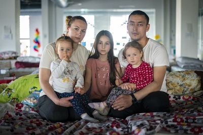 Ukrainian refugee: Family’s future unknown but we hope for something better