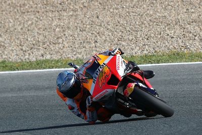 French MotoGP: Honda's Espargaro quickest in crash-strewn FP1