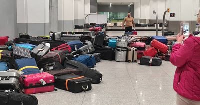 Airport 'nightmare' as Manchester passengers landing in Malaga find bags scattered across floor