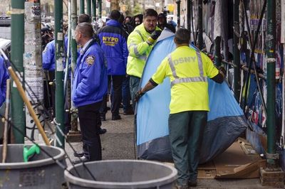 NYC homeless advocates say Mayor Eric Adams' street sweeps aren't working