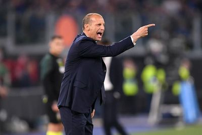 Juventus boss Max Allegri claims ‘someone from Inter kicked me’ during Coppa Italia final