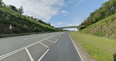 Main road closed for hours after concerns raised for man on bridge