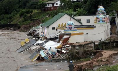 South Africa’s April floods made twice as likely by climate crisis, scientists say