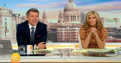 ITV Good Morning Britain's Ben Shephard points out Kate Garraway's on-air name blunder with royal guest