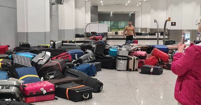 'Nightmare' start to Malaga holiday as passengers find bags dumped on floor