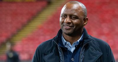 Patrick Vieira honoured by Premier League nomination as Palace boss rivals Guardiola, Klopp