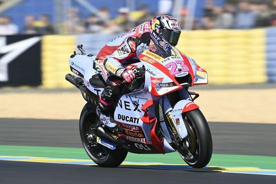 MotoGP French GP: Bastianini tops FP2 with new lap record despite crash