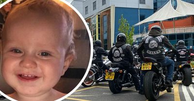 Toddler sent home to die given escort from hospital by nearly 100 bikers