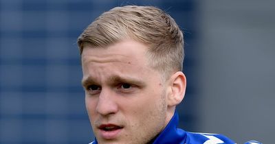 Everton boss Frank Lampard gives positive Donny van de Beek update ahead of Man United return