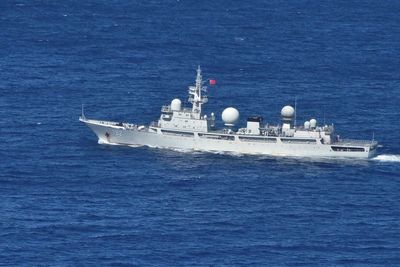 Chinese warship accused of ‘spying’ on Australian coast in ‘act of aggression’