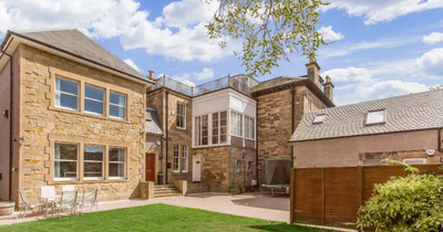 Stunning Edinburgh townhouse hits the market with gorgeous detached guest flat