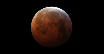 Rare spectacular blood moon total lunar eclipse seen this weekend