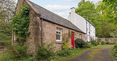 Edinburgh property: Charming historic cottage next to enchanting woodland on sale