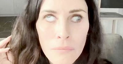 Courteney Cox's gross eye trick on Instagram leaves celeb followers horrified